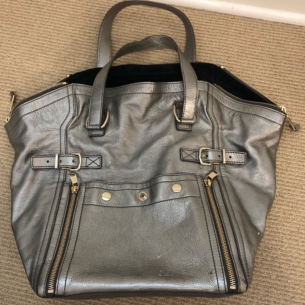 YSL shoulder bag.